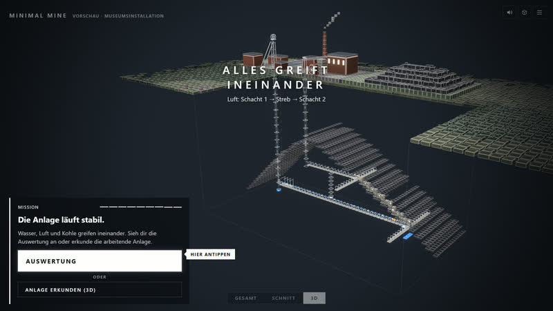 Minimal Mine – Stabiler Betrieb